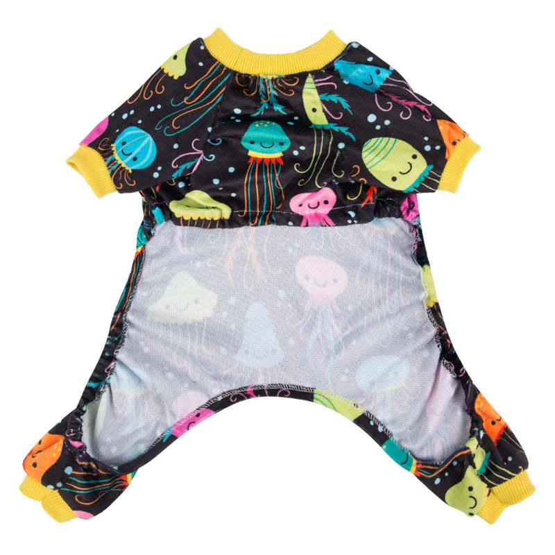 CuteBone Dog Clothes Pjs Dog Apparel Dog Jumpsuit Pet Clothes Pajamas XXL(Chest Girth22’’-22.5’’ Back Length18’’-18.5’’) 1#Jellyfish - BeesActive Australia
