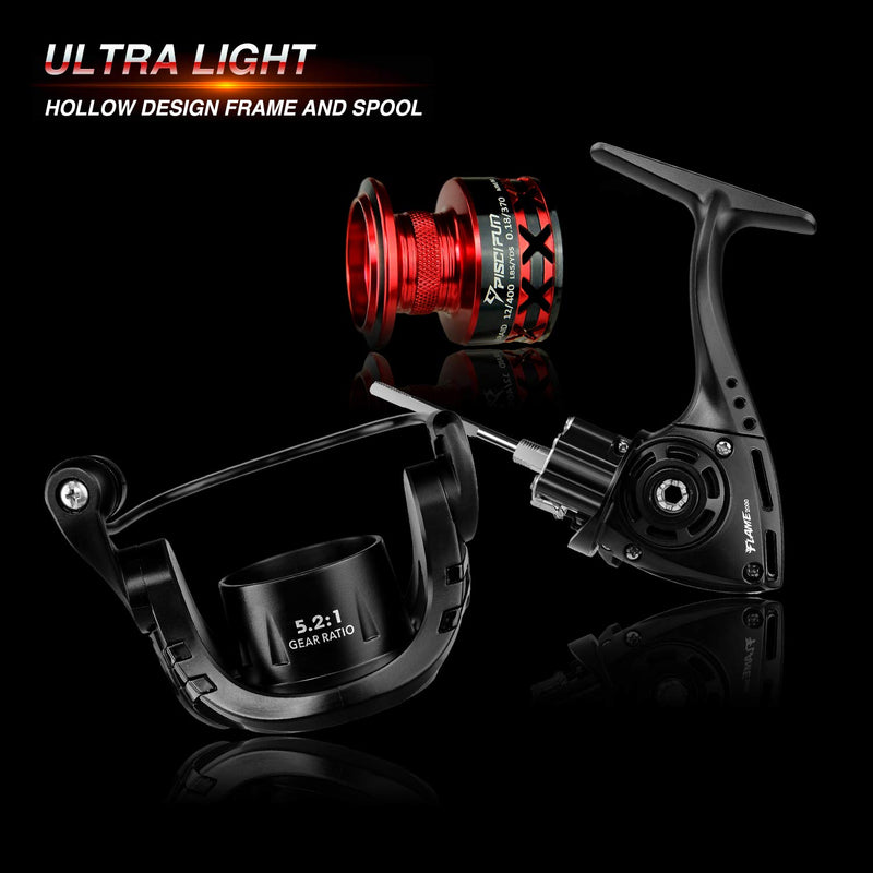 [AUSTRALIA] - Piscifun Flame Spinning Reels Light Weight Ultra Smooth Powerful Spinning Fishing Reels 2000 