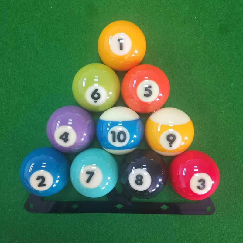ITROLLE Magic Ball Rack 6PCS Billiard Triangle Magic Rack Sheet with Pool Table Marker Dots Pool Table Ball Holder - BeesActive Australia