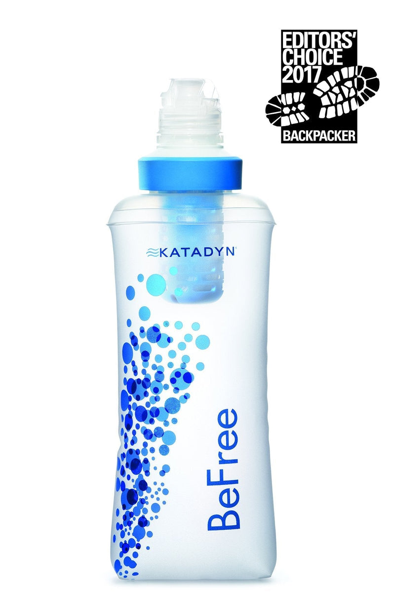 Katadyn BeFree 0.6L Water Filter, Fast Flow, 0.1 Micron EZ Clean Membrane for Endurance Sports, Camping and Backpacking (8019639) - BeesActive Australia