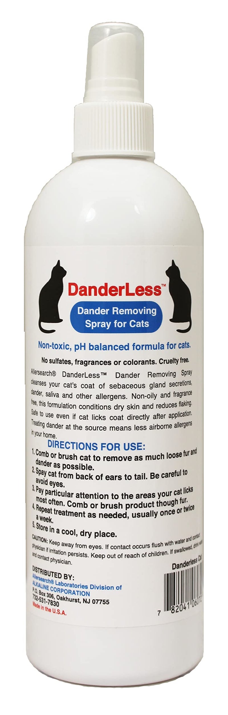 Allersearch DanderLess Dander Removing Spray for Cats - BeesActive Australia