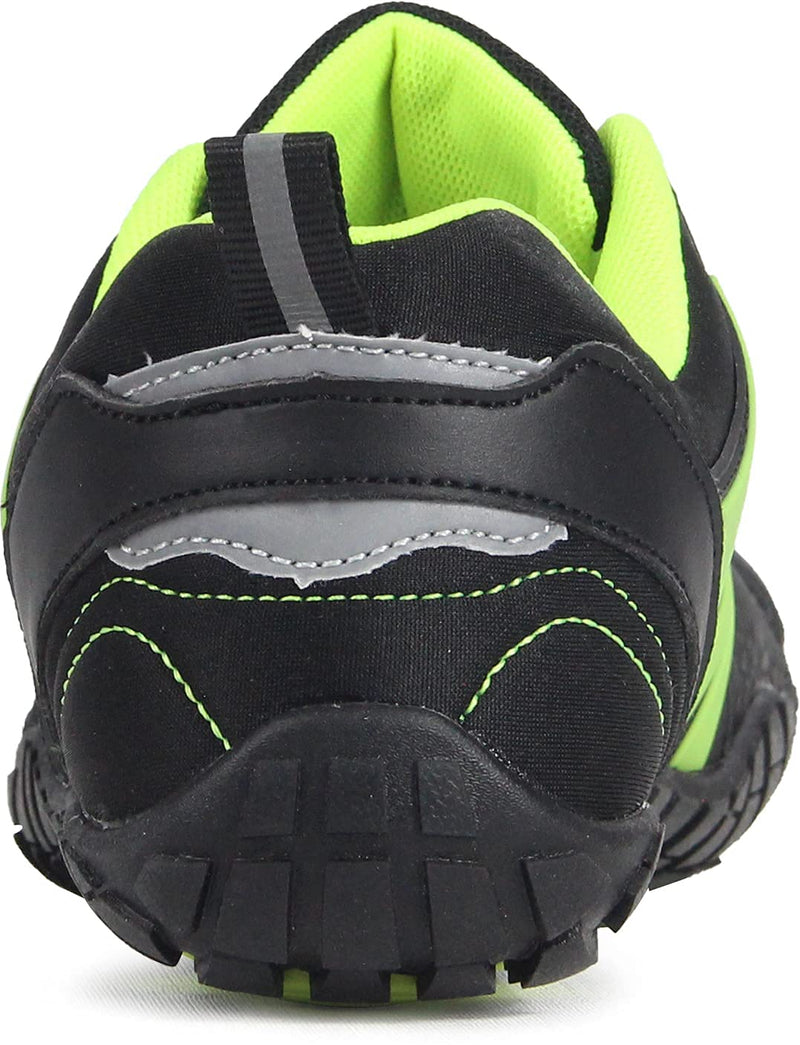 Oranginer Women's Barefoot Shoes - Wide Toe Box - Zero Drop - Minimalist Shoes 7 Black/Green - BeesActive Australia