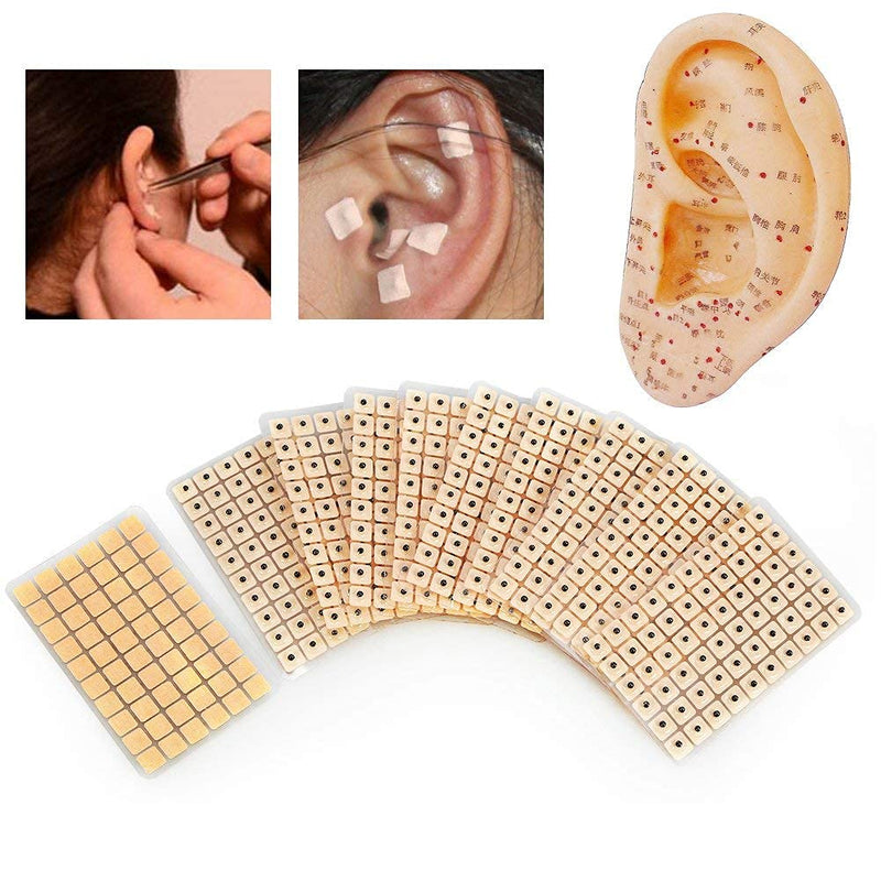 600 x Disposable Ear Press Seeds, Acupuncture Vaccaria Massage Bean, Acupoint Massage Bean - BeesActive Australia