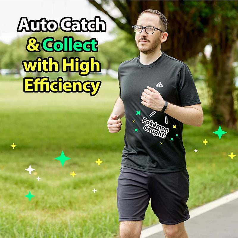 Mcbazel Brook Pocket Auto Catch Reviver Plus+ for Poke mon Go, Auto Catching Poke mon Collecting Items Wristband Bracelet Accessory, Reminder for Disconnection, Battery Capacity Display - BeesActive Australia