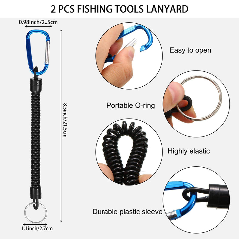 Fish Hook Remover Tools Kit Include 1 Piece Handheld Digital Fish Scale 1 Piece Fish Hook Remover Tool 1 Piece Fish Lip Gripper 1 Piece Fish Plier with Sheath and 2 Pieces Fishing Tool Lanyards - BeesActive Australia