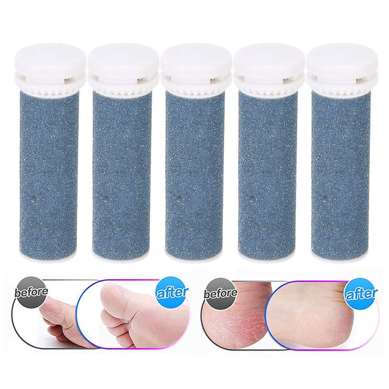 Extra Coarse 5 Refill Rollers for Electric Callus Remover, Foot Care Pedicure File Tools, Washable Coarse Replacement Rollers - BeesActive Australia
