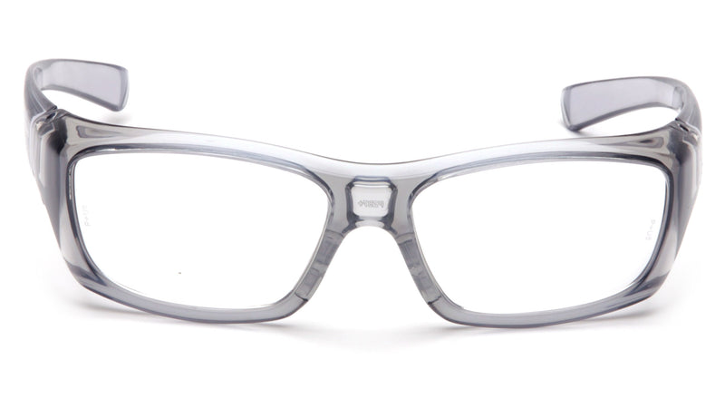Pyramex Safety SG7910DRX Emerge Gray Clear Clear Lens Gray Frame - BeesActive Australia