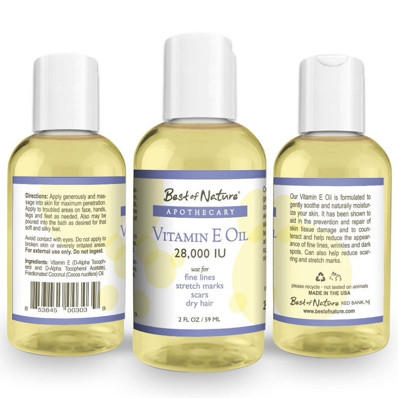 Vitamin E Oil - 28,000 IU - 100% Natural - BeesActive Australia