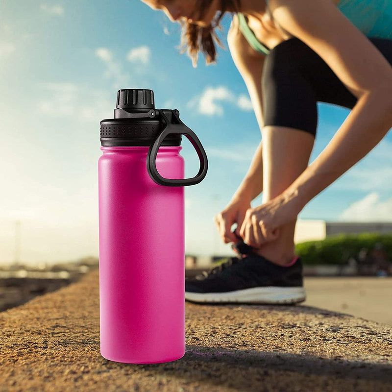 Spout Lid Compatible with Hydro Flask Wide Mouth, Lid for Hydroflask 12 16 18 20 32 40 oz Wide Mouth water proof(Black) Black - BeesActive Australia