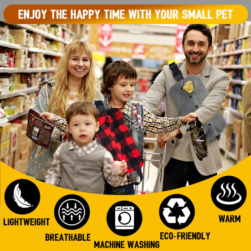 WATFOON Adjustable Zipper Bearded Dragon Carrier and Leather Leash, Lizards Sling Carrier Bag Beardie Backpack for Reptile, Guinea Pig, Small Pets Napping Safe Outdoor (L) - BeesActive Australia