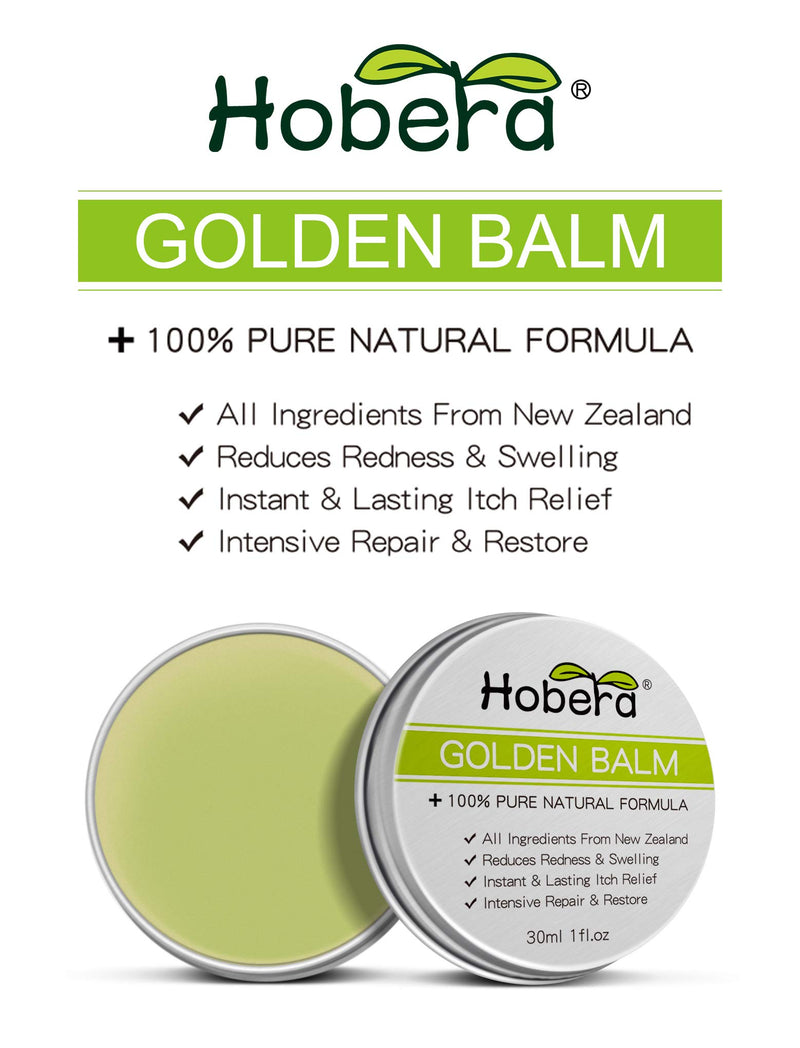 Hobera Multi-Purpose Golden Balm for soothing skin - BeesActive Australia