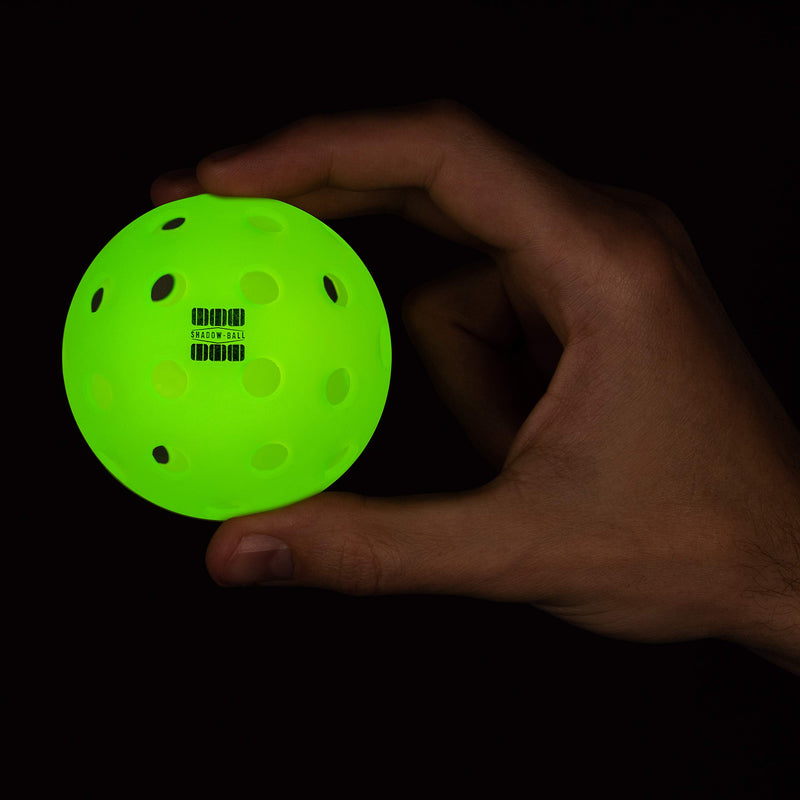 Glow in The Dark Pickleballs, 6 Pack Pickleballs, Shadow-Ball Pickleball Outdoor Balls, USAPA Standard Pickle Balls - BeesActive Australia