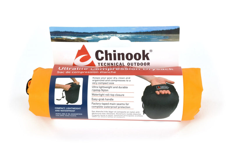 [AUSTRALIA] - Chinook Ultralite Compression Dry Sack Large Gold 