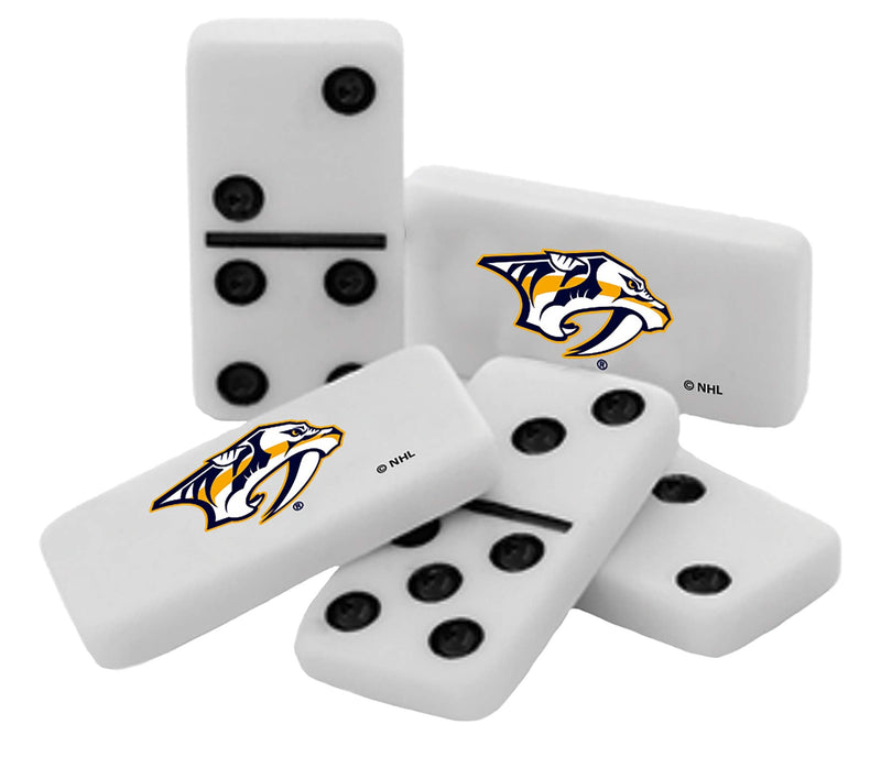 MasterPieces NHL Nashville Predators Collector Edition Double Six Dominoes - BeesActive Australia