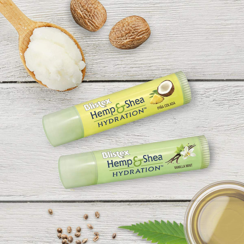 Blistex Hemp & Shea Hydration, 2 count - BeesActive Australia