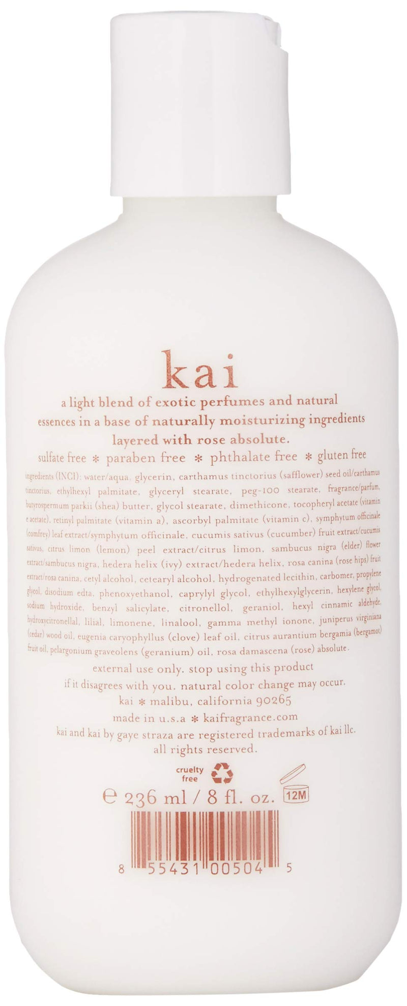 Kai Rose Body 8 Fl Oz (Pack of 1) Lotion - BeesActive Australia