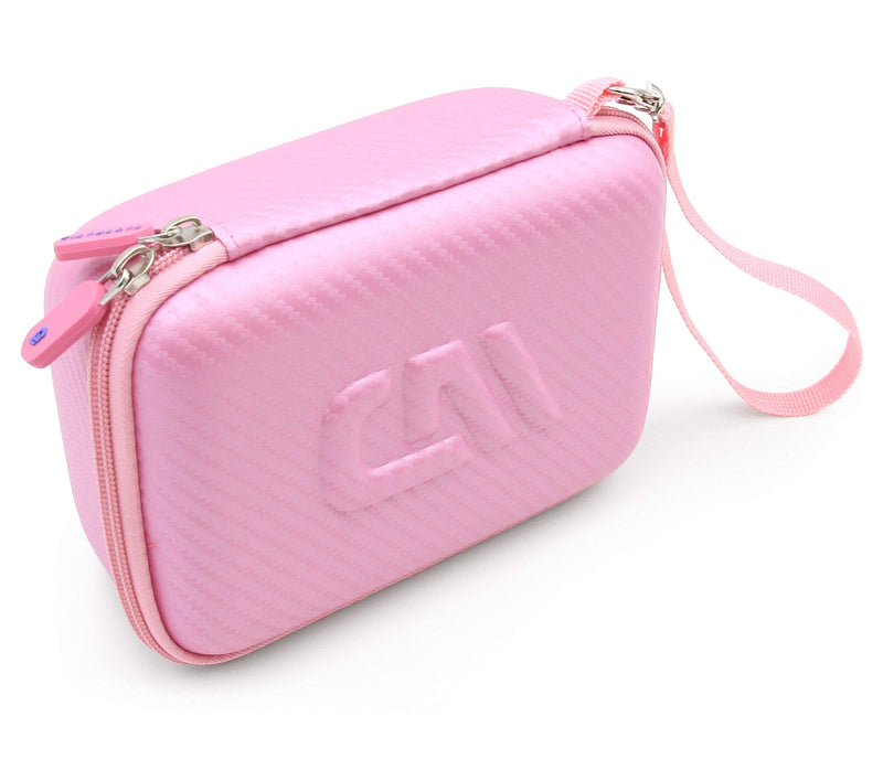 CASEMATIX Pink Travel Case Bag Compatible with Asthma Inhaler, Masks, Spacer - Case Only - BeesActive Australia