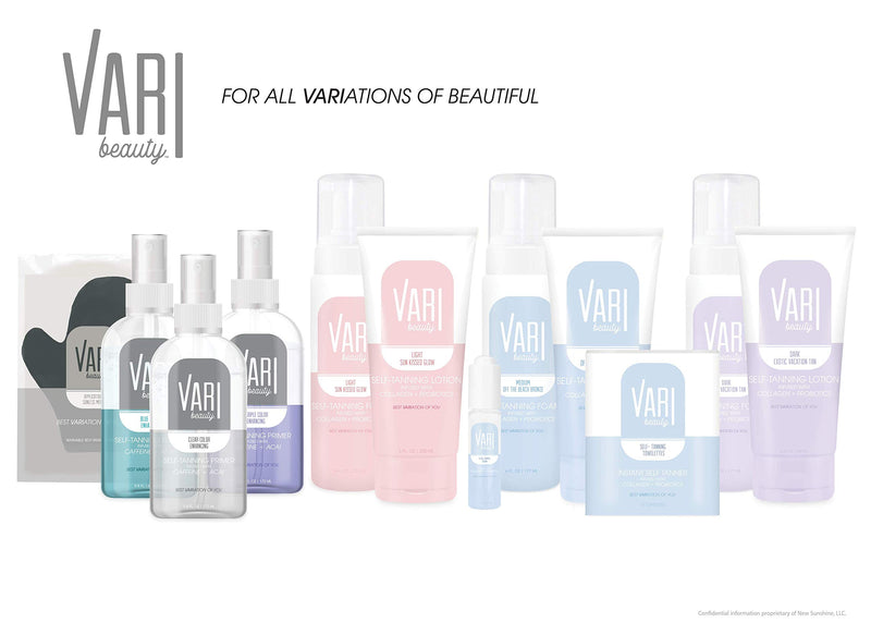 Australian Gold, VARI Beauty Color Enhancing Primer Spray Preps + Primes Skin for Hydrated and Luxurious Color Infused with Acai Caffeine Eucalyptus Extracts to Help Repair Rejuvenate, Blue, 5.8 Fl Oz - BeesActive Australia