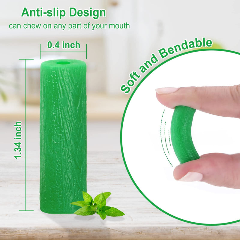 10 Pieces BVN Aligner Chewies for Aligner Chompers Aligner Trays Seater, Orthodontic Dental Chewies, Mint Scent Green 10 Pieces Aligner Chewies - BeesActive Australia