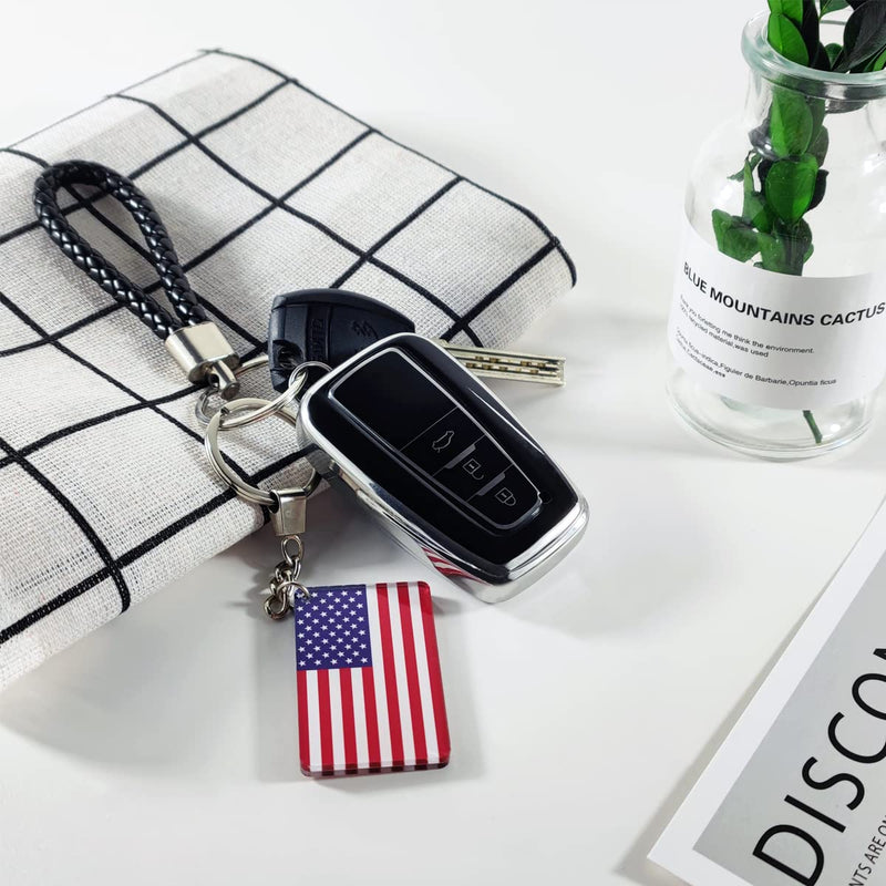 QQSD Germany Flag Keychain German Key Ring (2 Pack) - BeesActive Australia