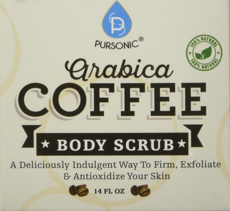 Pursonic 100% Natural Arabica Coffee Scrub, 14 Ounce - BeesActive Australia