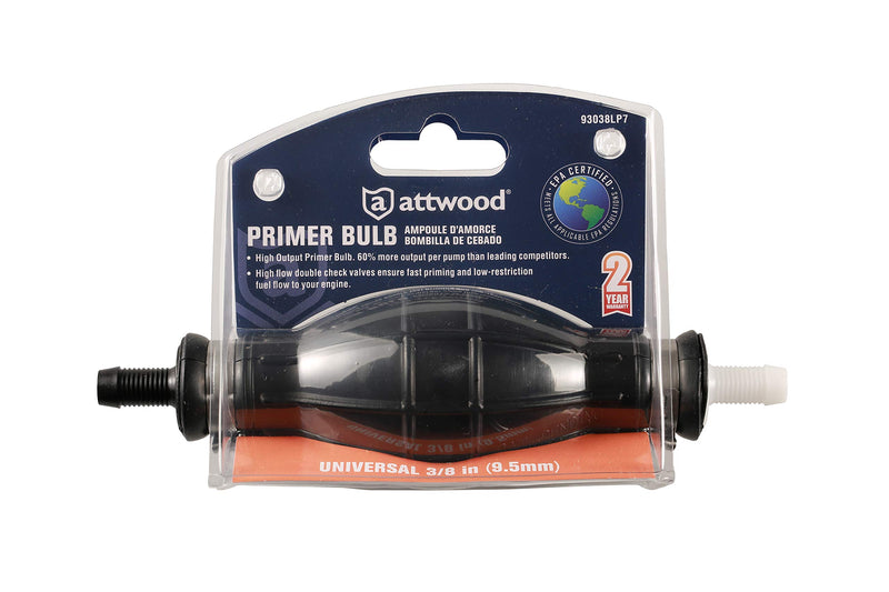 [AUSTRALIA] - attwood Universal High-Output Primer Bulb, EPA and CARB Certified 3/8-inch 