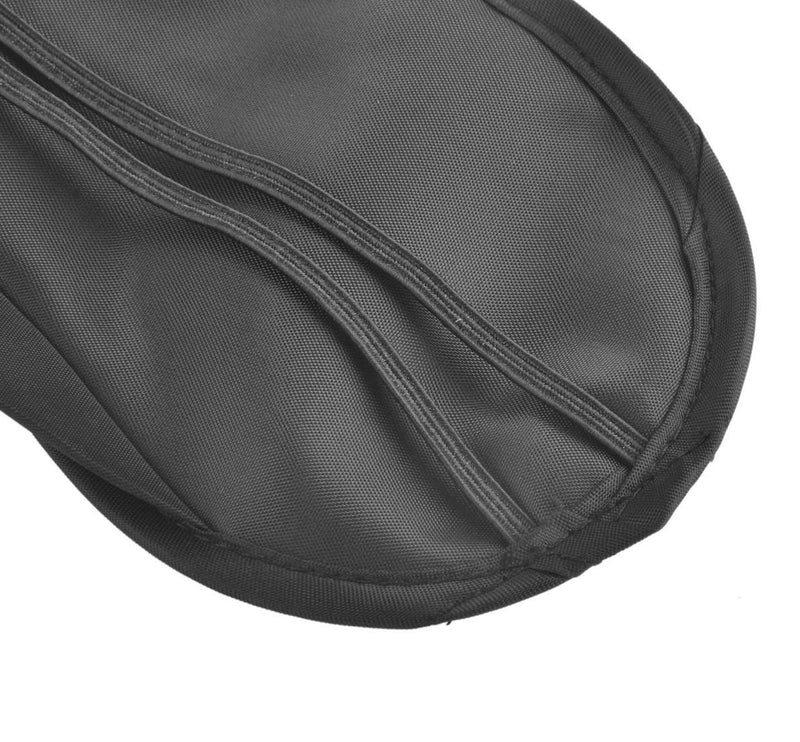 Black Sleep Eye Mask Polyester Sponge Shade Nap Cover Blindfold Mask for Sleeping Travel Soft - BeesActive Australia