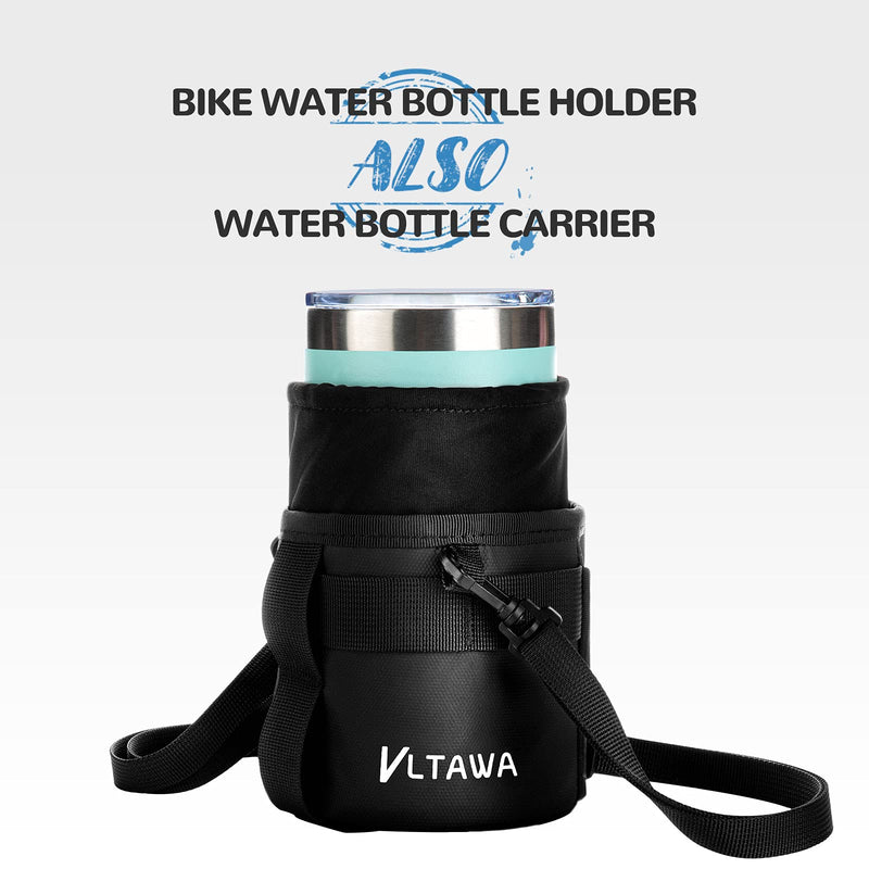 VLTAWA Bike Water Bottle Holder, Bike Cup Holder, Bicycle Water Bottle Holder, No Screw-Insulated-Sturdy-Adaptable (Signal Medium) - BeesActive Australia