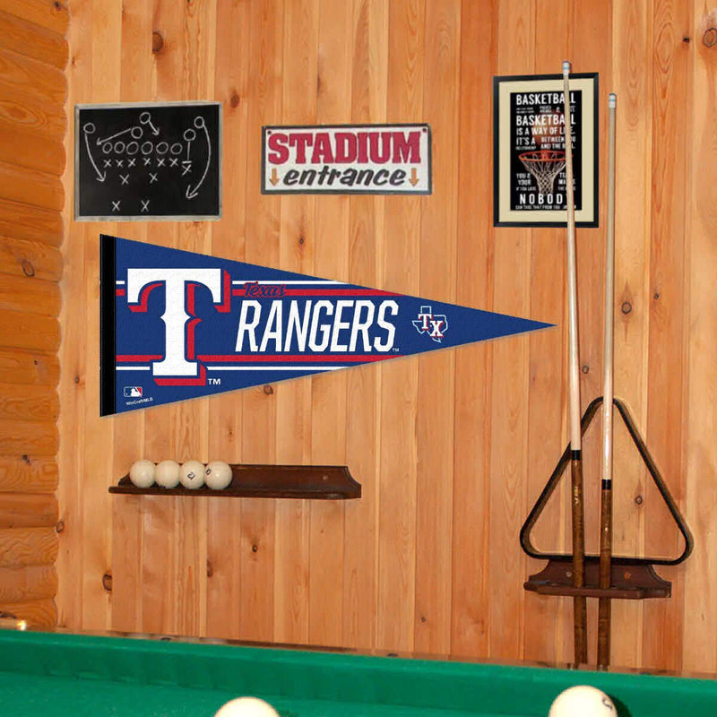 WinCraft Texas Rangers Large Pennant - BeesActive Australia