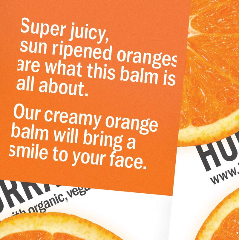 Hurraw! Orange Lip Balm, 2 Pack: Organic, Certified Vegan, Cruelty and Gluten Free. Non-GMO, 100% Natural Ingredients. Bee, Shea, Soy and Palm Free. Made in USA - BeesActive Australia