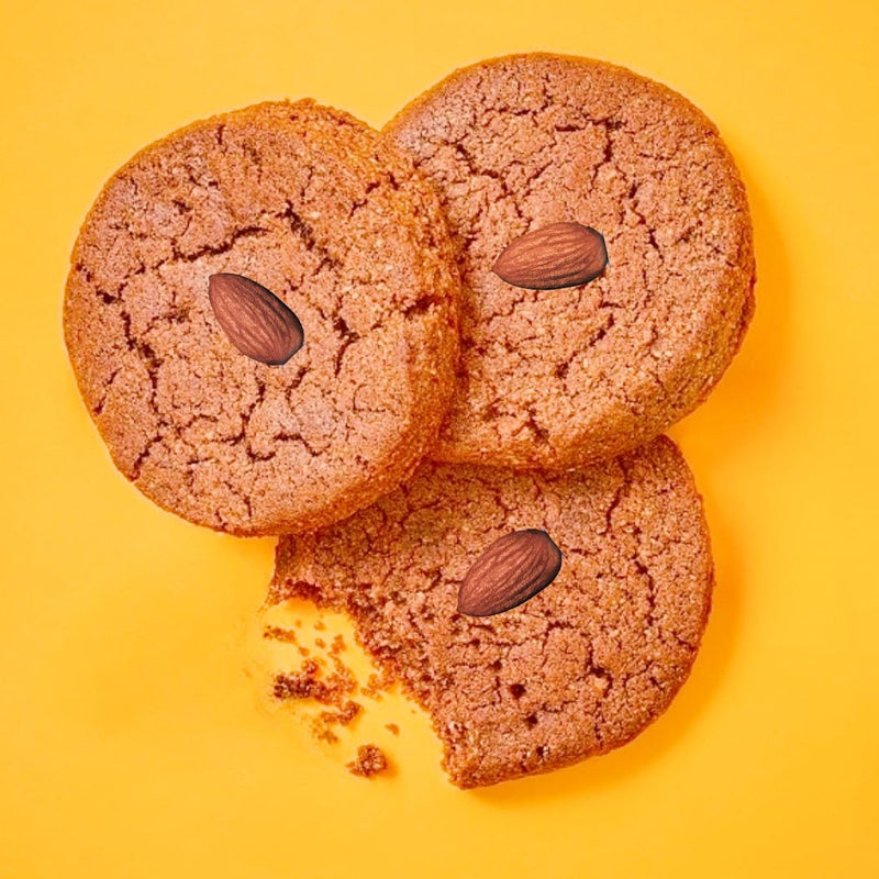 Raspberry Keto Cookies I 12 x 35g I 0g Net Carbs I Low Carb Snack I Low Sugar I High Protein I Vegan I Suitable for Diabetics I Keto Weight Loss Snacks - London Apron Brand Raspberry & Almond - BeesActive Australia