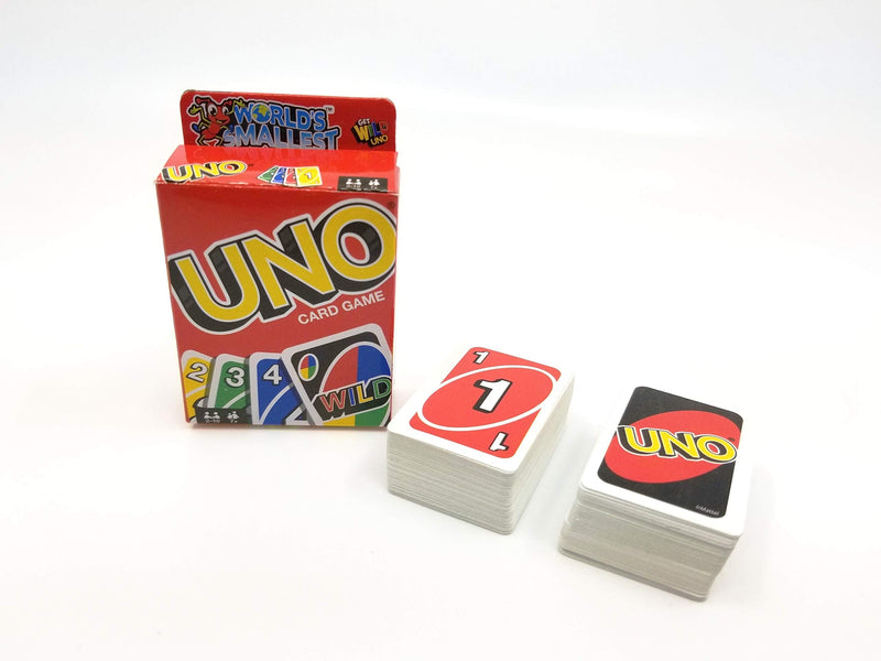 World's Smallest Uno Card Game - BeesActive Australia