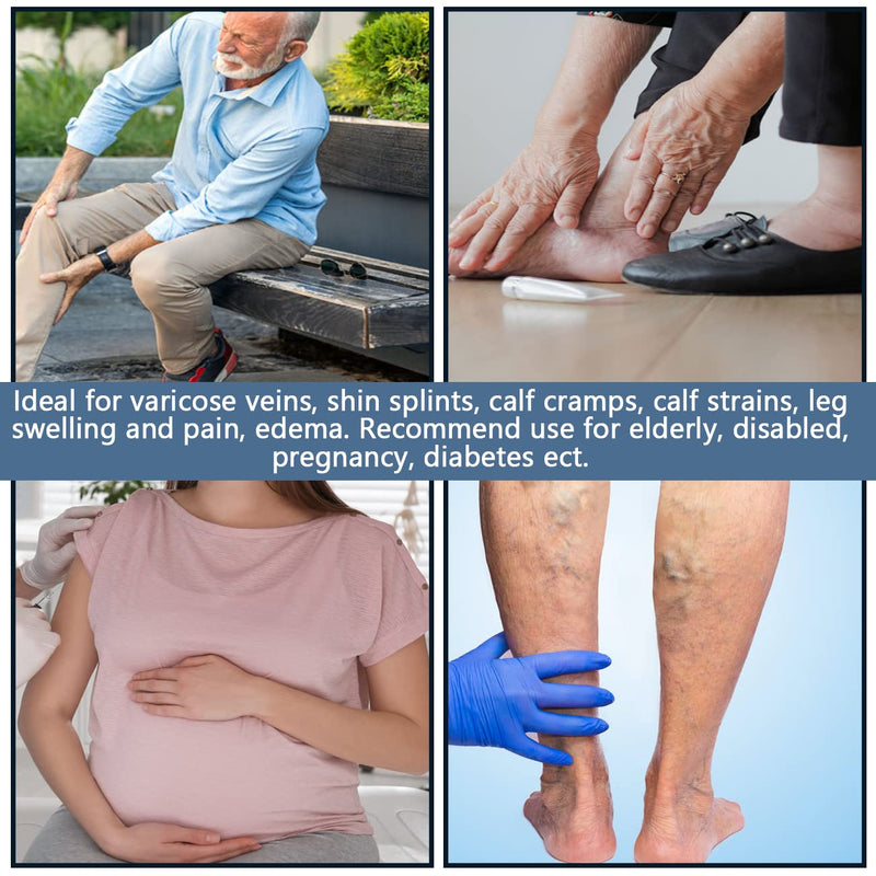 HWI Open Toe Compression Sock Assist Aid Easy Slider Stocking Helper for Edema Patient, Elderly, Disabled, Pregnancy, 2 Pcs - BeesActive Australia