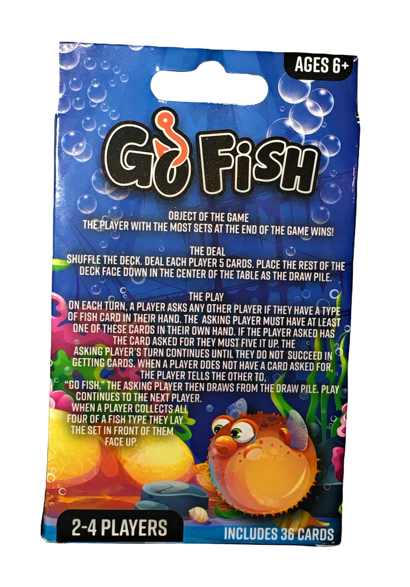 Anker Play Products (1) Go Fish Card Game for 2 to 4 Players (Includes 36 Cards) for Ages 6 and Up - BeesActive Australia