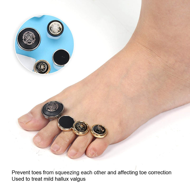Silicone Toe Separators, 8pcs Toe Separators Nail Art Toe Separator Washable Reusable Toe Separation Tool Pedicure Care for Household Nail Salon(#A) #A - BeesActive Australia