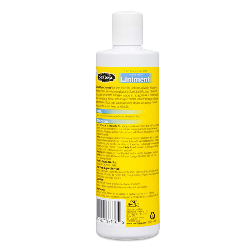 [AUSTRALIA] - Manna Pro 1000193 62620 Corona Topical Analgesic Veterinary Liniment, 16 Ounces 