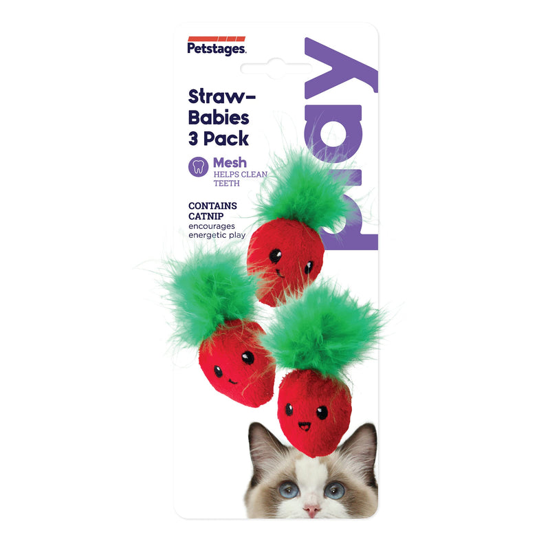 Catnip Foodie Toys One-Size Strawberry - BeesActive Australia