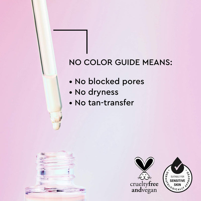 Tanologist Fake Tan Drops Dark (30 ml) Add Self Tanning Drops to Skin Care For Sensitive Skin Dermatologist Approved Clean Ingredients & Vegan - BeesActive Australia