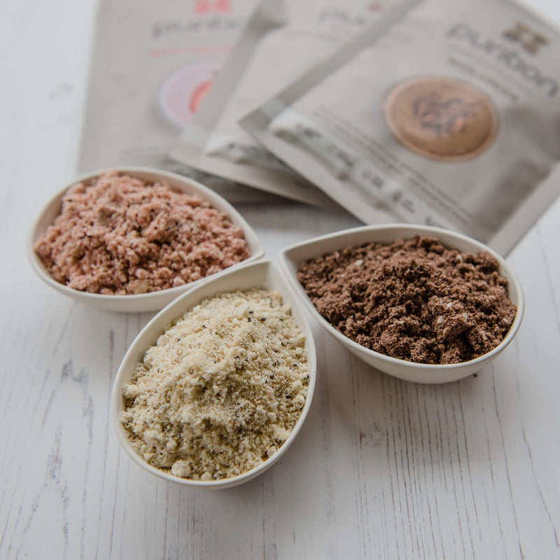 Purition Vegan Trial Box | Premium Dairy Free High Protein Powder for Keto Shakes and Smoothies with Only Natural Ingredients for Weight Loss | 12 x 40g sachets - BeesActive Australia
