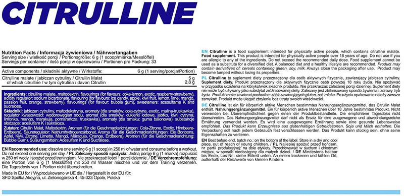Citrulline, Apple - 200g - BeesActive Australia