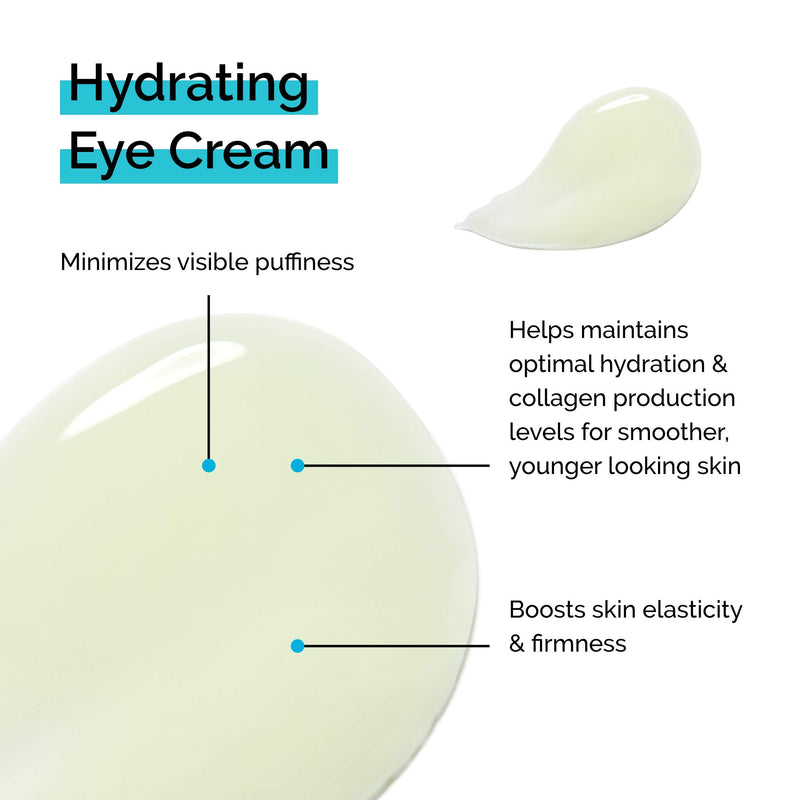 Timeless Skin Care Hydrating Eye Cream - 0.5 oz - Reduce Puffiness & Fine Lines - Includes Hyaluronic Acid for Hydration + Matrixyl 3000 to Fight Wrinkles - For All Skin Types - BeesActive Australia