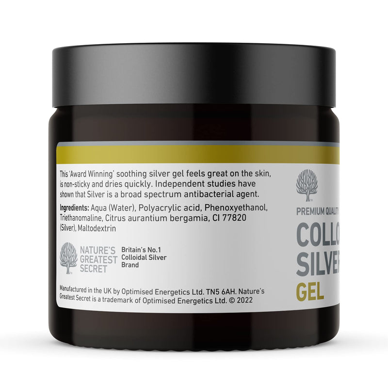 Nature's Greatest Secret Antibacterial Multi-Purpose Gel with 98% Premium Quality Colloidal Silver 100g (packaging may vary) Coconut 100 ml (Pack of 1) - BeesActive Australia