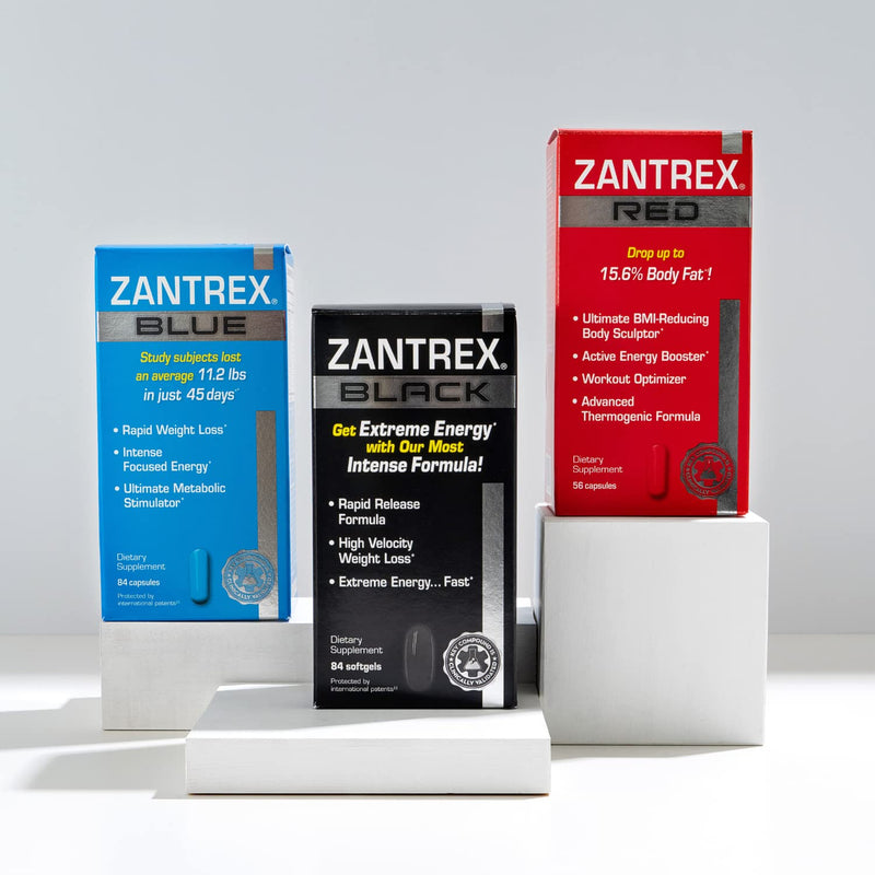 Zantrex Black - Weight Loss Supplement Pills - Weightloss Pills - Dietary Supplements - Lose Weight Supplement - Energy and Weight Loss Pills - 84 Count - BeesActive Australia