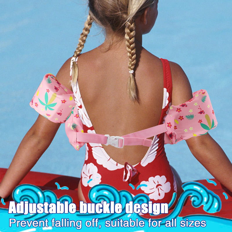Swim Vest/floaties for Kids | Learn to Swim Toddler 30-55 lbs Pink - BeesActive Australia