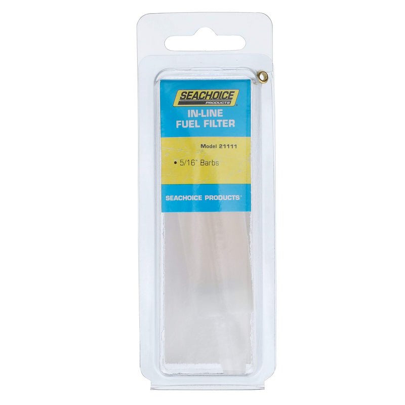 [AUSTRALIA] - SEACHOICE 21111 Inline Fuel Filter Mercury/Johnson/Evinrude, 5/16-Inch, One Size 