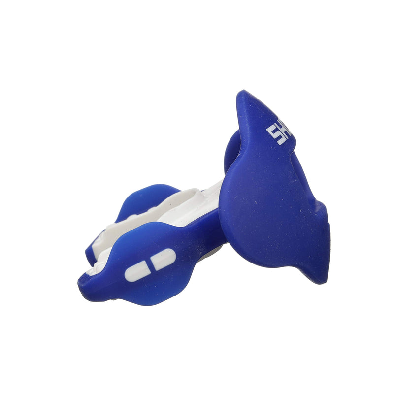 Shock Doctor Max Airflow 2.0 Lip Guard / Mouth Guard. Football Mouthguard 3500. For Youth and Adults OSFA. Breathable Wide Opening Mouthpiece. Helmet Strap Included Royal - BeesActive Australia