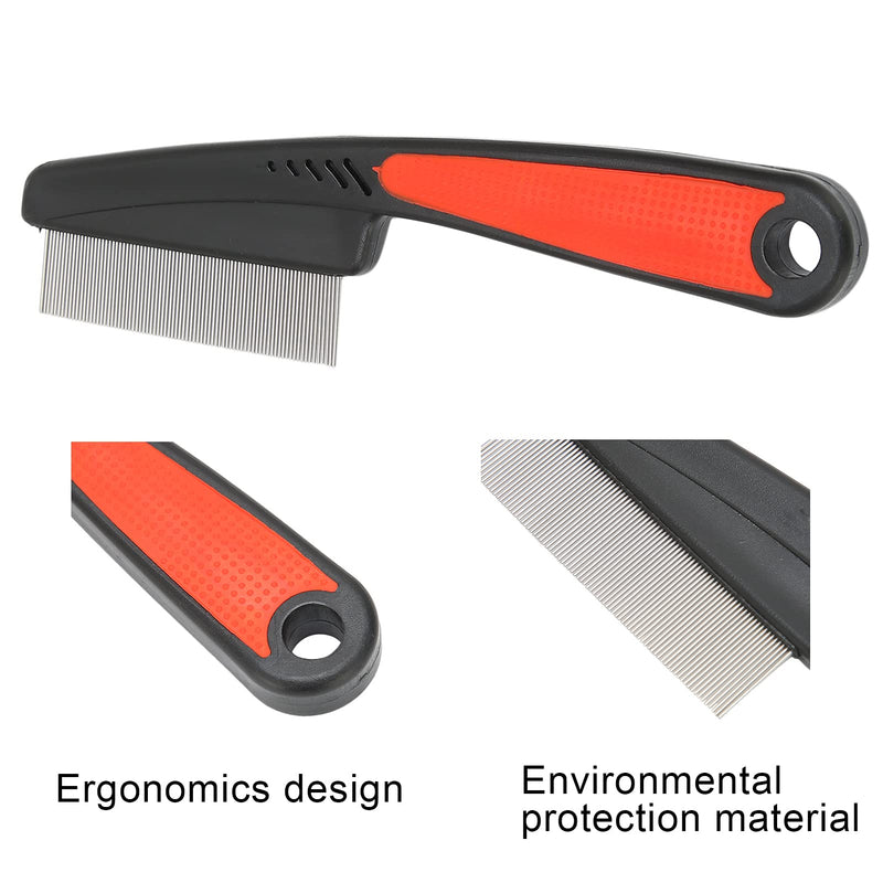 Head Lice Comb, Stainless Steel Fine Tooth Headlice Removal Comb, Professional Head Lice Nit Comb for Kids Pets and Adults - BeesActive Australia