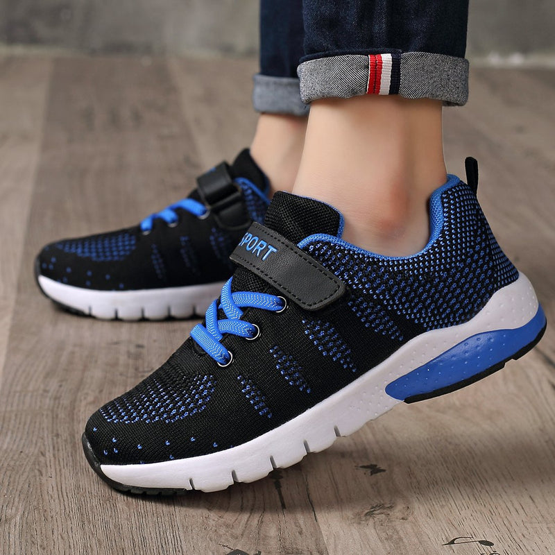Kids Running Tennis Shoes Lightweight Casual Walking Sneakers for Boys and Girls (Little Kid/Big Kid) 1 Little Kid 1#blue - BeesActive Australia