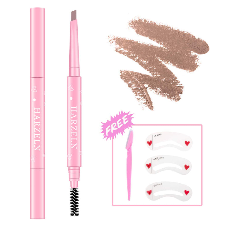 NIYET 1 Count Eyebrow Pencil, For Daily Brow Makeup, Long-Lasting Pencil Waterproof & Sweatproof Soft Brown - BeesActive Australia