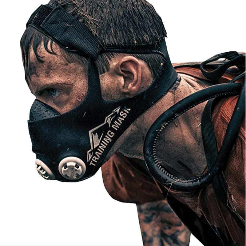 Training Mask - Masks Straps for Training Mask 2.0, Mask Extender Strap Only, Adjustable Band for Running Breathing Mask, Black - BeesActive Australia